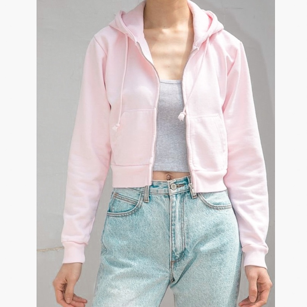 brandy melville crystal hoodie